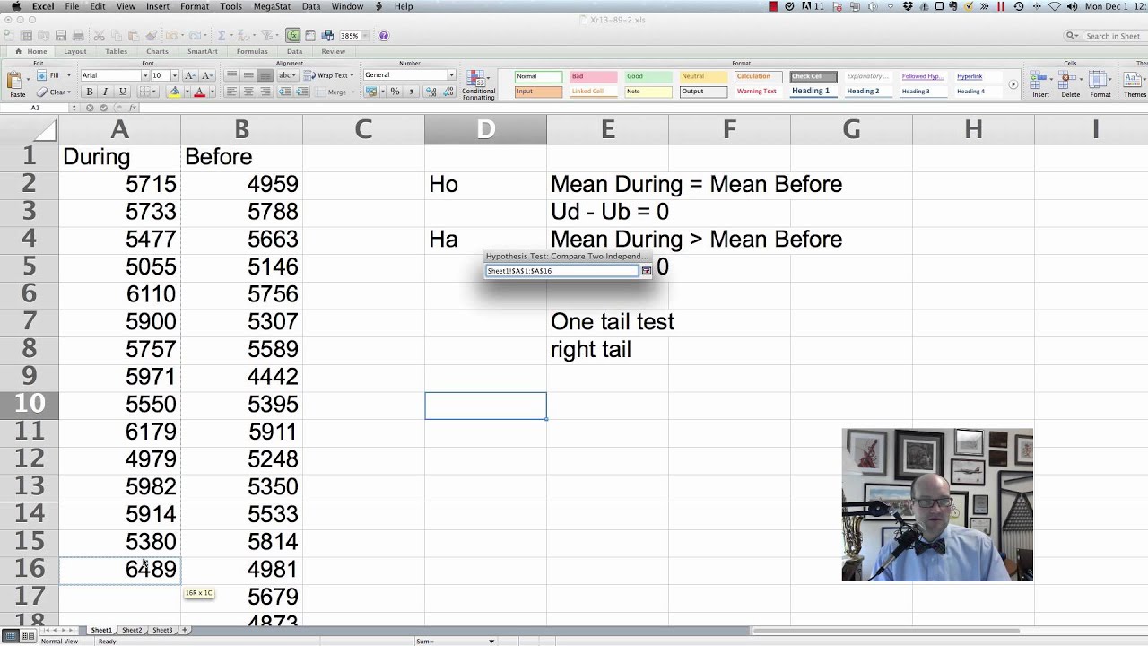 Download Megastat For Mac Excel